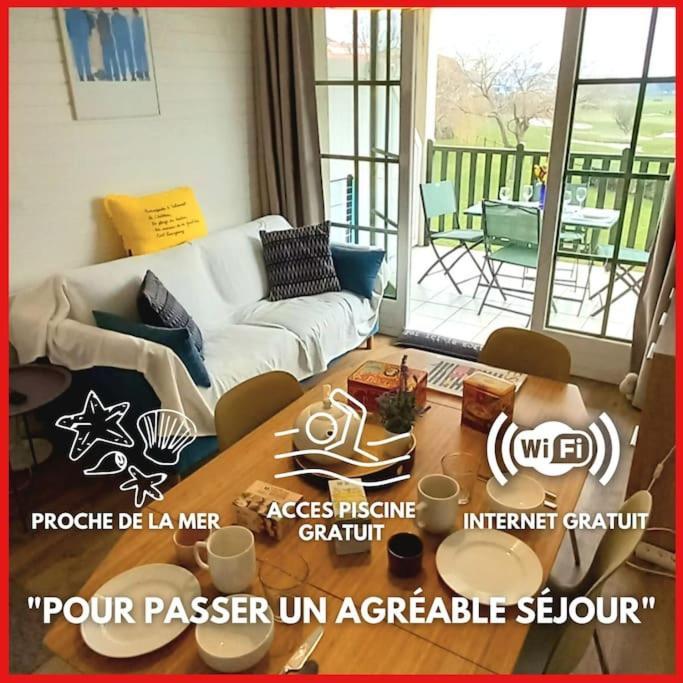 "L'Harmonie" Appartement Cosy 4 Personnes, Vue Golf, Wifi Gratuit Talmont-Saint-Hilaire Extérieur photo